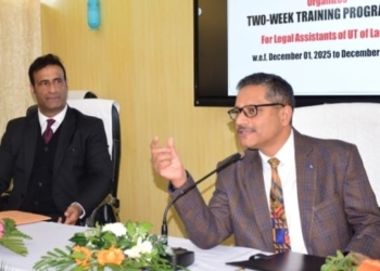 2 week training for Legal Assistants of Ladakh concludes