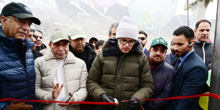 CM Omar Abdullah dedicates Asia’s longest ski drag lift; inaugurates, lays foundation of ₹17 crore tourism projects at Gulmarg
