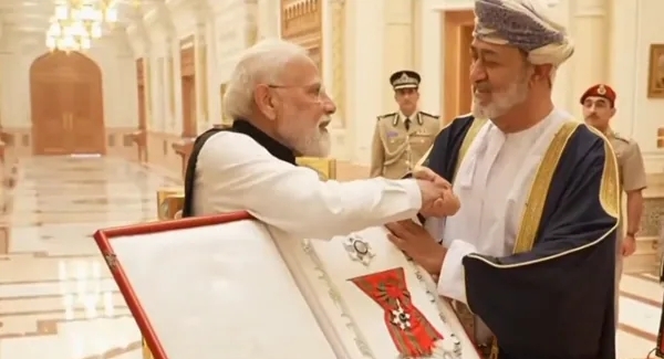 Prime Minister conferred with the Order of Oman