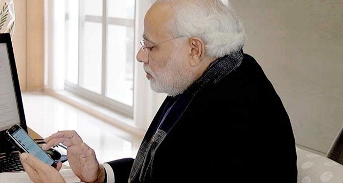 PM Narendra Modi holds a telephone conversation with the Prime Minister of New Zealand