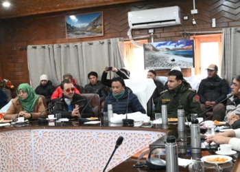 Acting CEC, Kacho Mohd Feroz Kicks Off Road Safety Month in Kargil