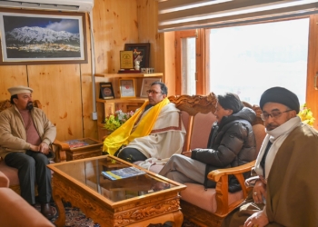CEC Kargil Welcomes New Ladakh Chief Secretary; Key Developmental Issues Discussed
