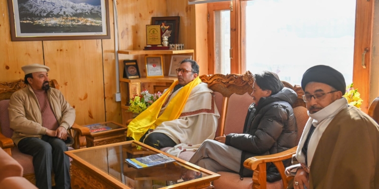 CEC Kargil Welcomes New Ladakh Chief Secretary; Key Developmental Issues Discussed