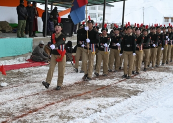 Zanskar Conducts Full Dress Rehearsal for 77th Republic Day at Padum