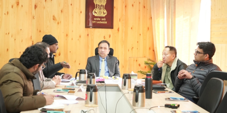 Chief Secretary Ashish Kundra chairs 5th meeting of UT Ladakh CAMPA