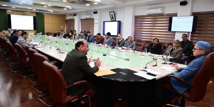 CM Omar Abdullah chairs pre-budget consultation meetings with key departments