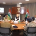 Amit Shah chairs a security review meeting on Jammu and Kashmir
