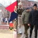 Div Com unfurls National Flag, Inspects Parade at Bakshi Stadium
