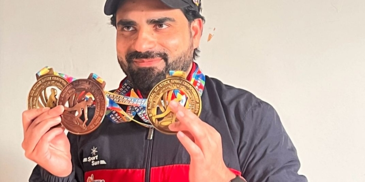 Four-Medal Sweep Puts Faheem Masood Shah Back in National Spotlight