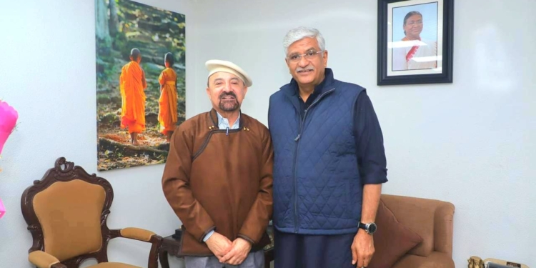 CEC Kargil Meets Union Minister for Culture and Tourism; Submits Proposals to Promote Winter and Adventure Tourism