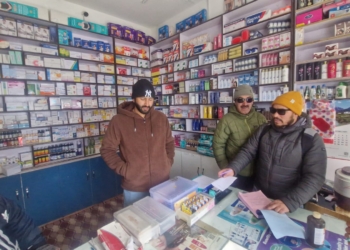 Joint Inspection Drive Conducted in Zanskar Main Market