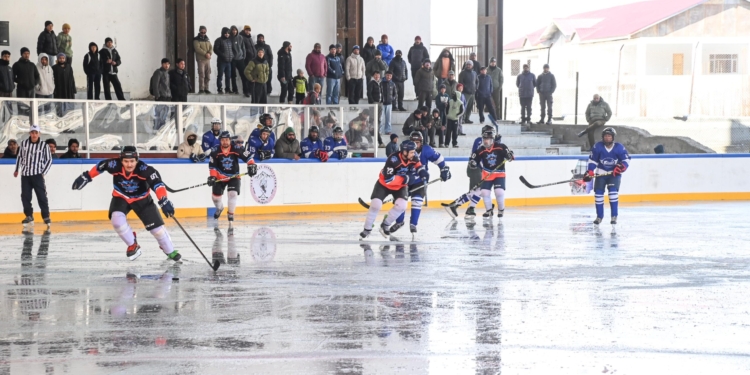 17th CEC Cup Ice Hockey Championship Kicks Off at Biamathang, Kargil