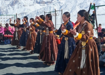 ICDS & Education Department Zanskar Celebrate International Day of Women and Girls in Science at GHS Karsha