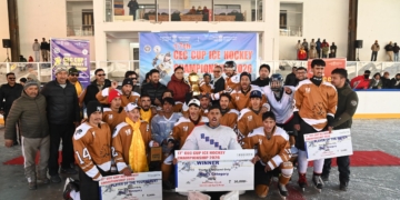 Drass Warriors Lift Title as 17th CEC Ice Hockey Championship 2026 Concludes Successfully in Kargil