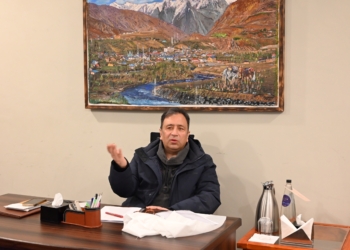Various Delegations Calls upon Chief Secretary Ladakh Ashish Kundra in Kargil
