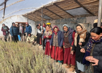 Exposure tour for Changthang Rong Farmers under MIDH Project