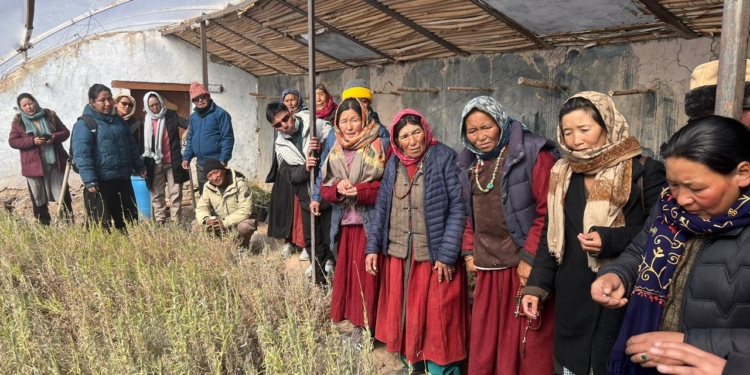 Exposure tour for Changthang Rong Farmers under MIDH Project