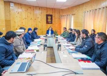 Chief Secretary Ashish Kundra Chairs 6th Board of Directors Meeting of SIDCO Ladakh