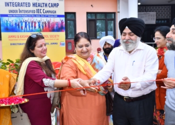 Integrated Health Camp organized at Sub District Hospital R.S. Pura, Jammu