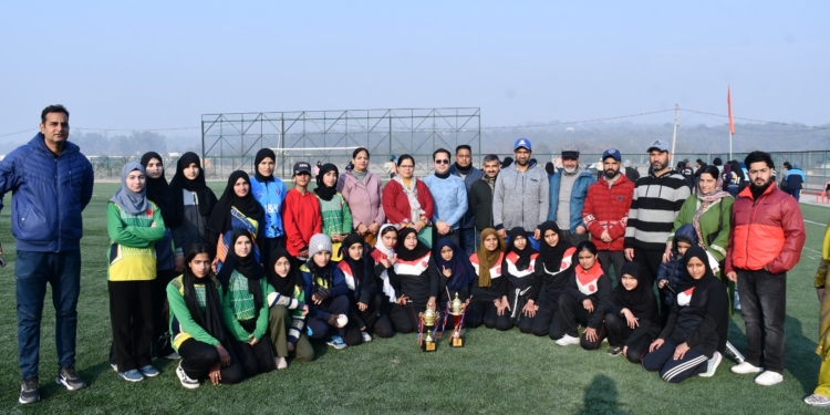 Srinagar Girls Shine at UT Level Softball Championship 2025, Coach Javid Ahmad Akhoon Praised for Outstanding Guidance