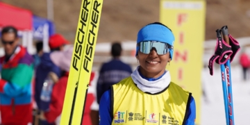 Bhavani Thekkeda Nanjunda: From Coffee Hills to Cold Glory for South’s Sprint Queen at KIWG 2026