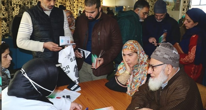 Hajj-2026:DC Srinagar kick starts vaccination programme for Hajj pilgrims at Haj House Bemina
