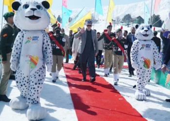 CM Omar Abdullah articulates vision to make Gulmarg an international ski destination at the 6th Khelo India Winter Games