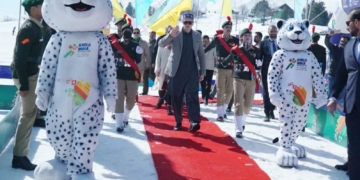 CM Omar Abdullah articulates vision to make Gulmarg an international ski destination at the 6th Khelo India Winter Games