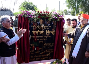 Lieutenant Governor attended Dyar Daham celebrations, part of Mahashivratri Festivities at Mata Bhadrakali Temple in Thalwal