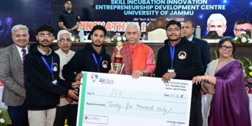 Lieutenant Governor attended valedictory function of 48-hour National-level Hackathon “Innovathon 1.0” at Jammu University