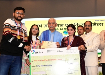 Lieutenant Governor inaugurates Agriculture Summit and Kisan Mela at SKUAST, Jammu