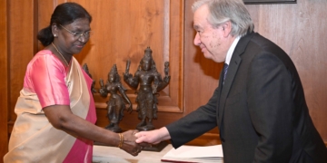 UNITED NATIONS SECRETARY GENERAL CALLS ON THE PRESIDENT