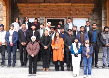 Secretary Shashanka Ala interacts with IIS Probationers