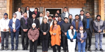Secretary Shashanka Ala interacts with IIS Probationers