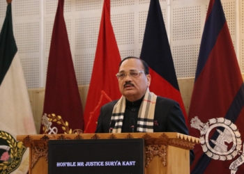 Chief Justice of India Interacts with Officers and Soldiers of Fire and Fury Corps at Raina Auditorium, Leh