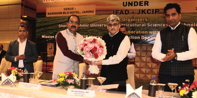 Chief Secretary inaugurates SKUAST-J industry startup outreach programme under JKCIP