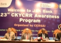 J&K Bank hosts CERSAI’s 23rd CKYC Awareness Programme at CHQ