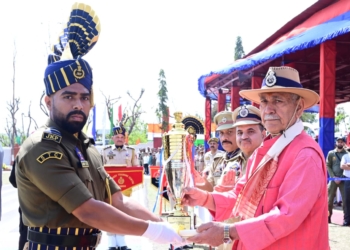 Lieutenant Governor attends the Passing Out Parade of J&K Police Constables at STC Talwara