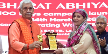 Lieutenant Governor attended the launch of ‘TB Mukt Bharat Abhiyan-100 Days campaign’ at Jammu