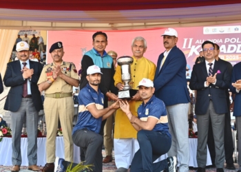 Lieutenant Governor attended closing ceremony of 2nd All India Police Kabaddi Cluster at MA Stadium Jammu