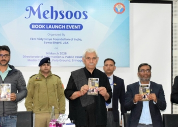 Lieutenant Governor releases the book “Mehsoos-Stories of social transformation” in Srinagar