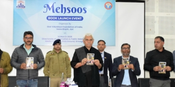 Lieutenant Governor releases the book “Mehsoos-Stories of social transformation” in Srinagar