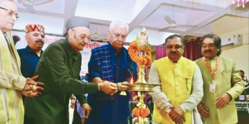 Lieutenant Governor unveiled the bust of Shri Maharaja Ranbir Singh Ji at Central Sanskrit University, Jammu