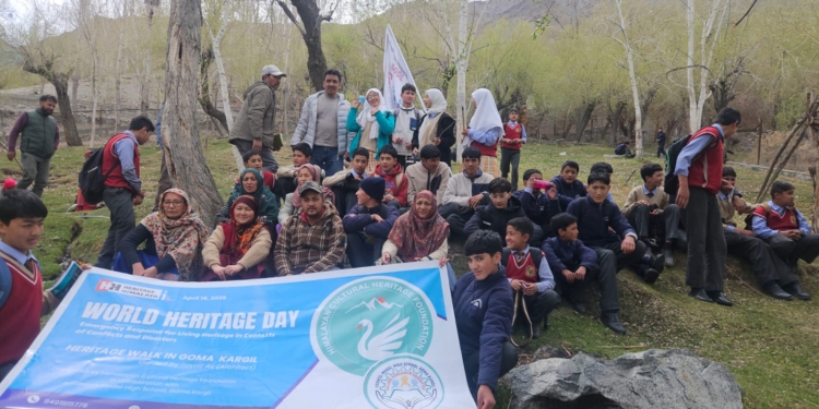 Heritage Walk Marks World Heritage Day Celebrations in Kargil