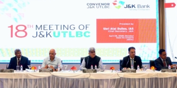 Chief Secretary chairs 18th Meeting of J&K UTLBC