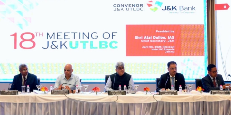 Chief Secretary chairs 18th Meeting of J&K UTLBC