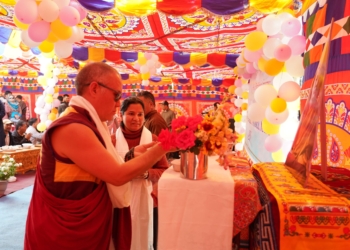Administrative Secretary Bhanu Prabha Inaugurates Lhachos Model School at Ney