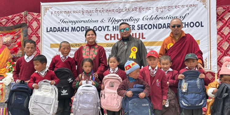 Ladakh Model Government Higher Secondary School Chushul Inaugurated and Upgraded Amid Grand Community Celebration