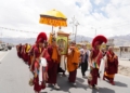 Peace Walk and Bum-sKhor Procession Draws Large Gathering in Choglamsar