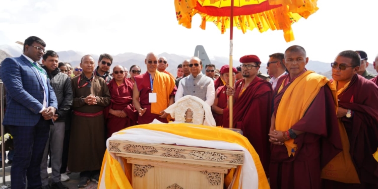Holy Relics of Tathagata Buddha Return to Delhi After Historic 15-Day Exposition in Ladakh
